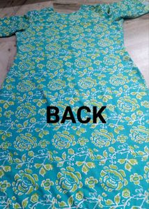 Threads Green &amp; Blue Kurti