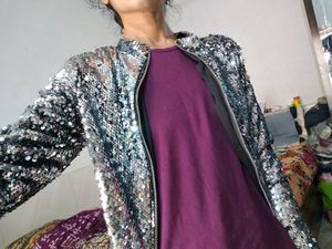 Silver Sequence Jacket