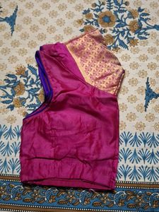 Elegant bengalore katan silk with blouse