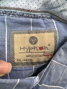 Light Grey Checked Shirt
