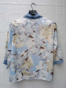 NEW WITH TAG PINTEREST Floral Print Tie-Neck Blous