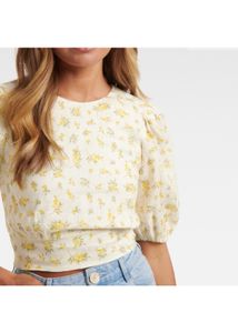 Forever New OMARA OPENBACKLINEN TOP