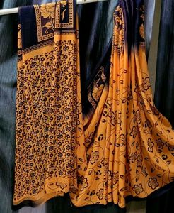 2 Set Trading Quantity Sarees &amp; Blouse