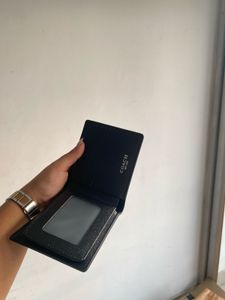Coach Black Leather Wallet ( Men&#39;s)