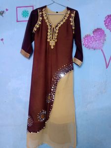 Beautiful 😍 Kurta With Work