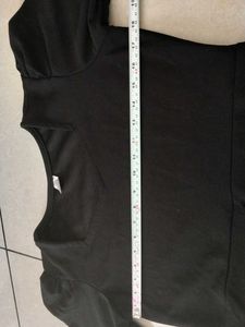 Elegant Black Peplum Top