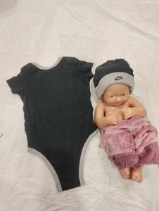 Cute Nike Baby Bodysuit