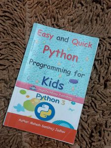 Easy And Quick Python Programming For Kids