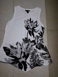 White-Black Dress