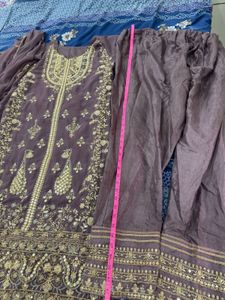 Lavender Pakistani Suit