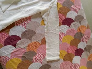 Cream Long Sleeve Top