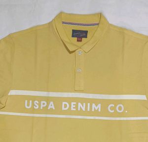 U.S POLO ASSN Yellow T-shirt