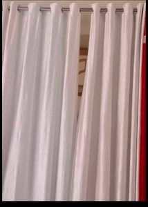 Set Of White Curtains