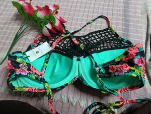 Floral Bra Top 36D