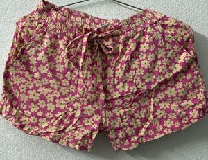 Floral Print Shorts