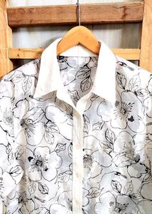 Organza Designer Shirt Size-42