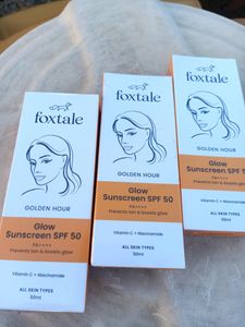 Foxtale Golden Hour Glow ✨ Sunscreen 🌞