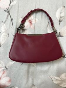 Burgundy Shoulder Bag