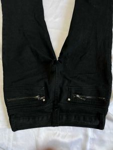 Vintage Low Waist Flared Denim