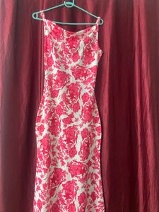 Floral Print Slip Dress