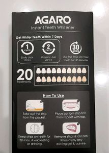 Agaro Instant Teeth Whitener