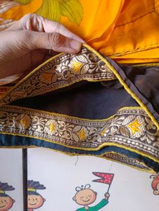 Floral Print Saree