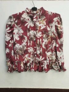 Floral Print Blouse