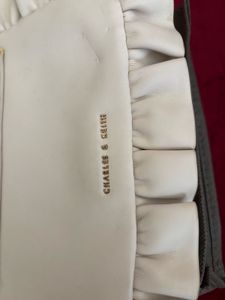 Charles &amp; Keith Ruffle Clutch