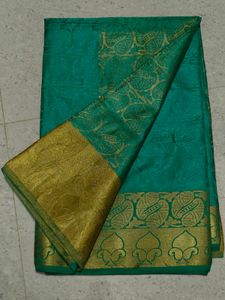 Elegant Green Saree