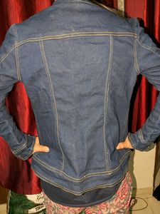 Navy Blue Denim Jacket