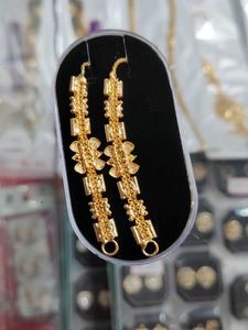 1 Gm Gold Earrings&#39;  Tana (1 Set)