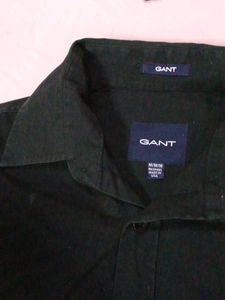 GANT oversize Black Long Sleeve Shirt