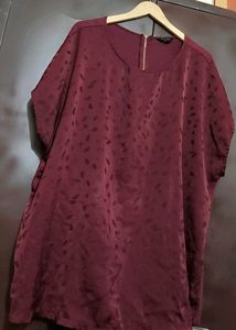 Mauve Color Top For Healthy Girl Or Women 48 Bust