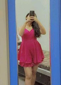 Solid Women Pink Dress!!