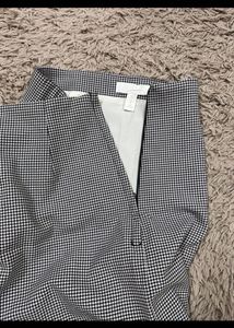 HM Checkered Mini Skirt