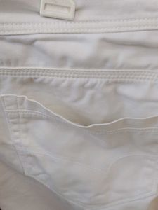 White regular fit Jeans