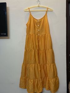 New Yellow Maxi Dress