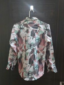 BlackTag Abstract Button Down Shirt