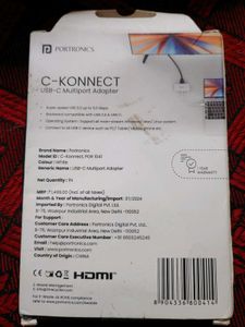 Portronics C-KONNECT Adapter