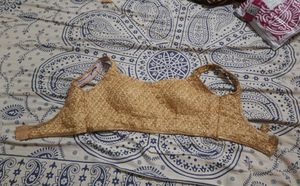 Golden Designer Blouse