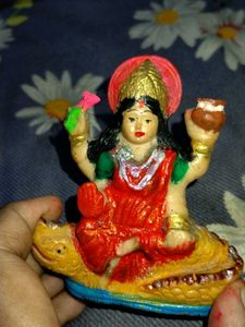 Lakshmi Idol on Turtle