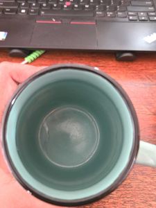 Beautiful Green Ceramic Coffee