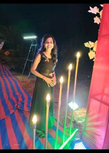 Elegant Black Ethnic Gown