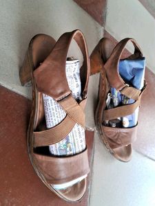 Brown Strappy Sandals