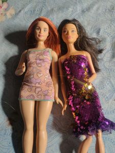 6 Barbie Dolls Bundle