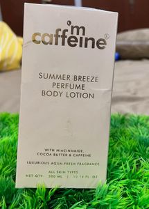 M Caffeine SUMMER BREEZE PERFUME BODY LOTION