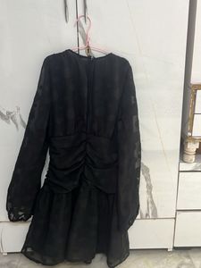 Elegant Black Mini Dress