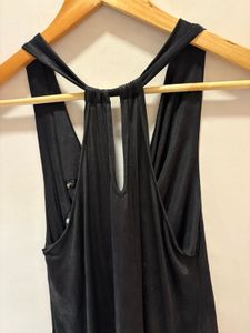 Black Sleeveless Tank Top