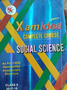 Xam Idea Class 10 Social Science