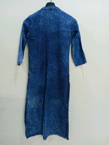 Branded Denim Kurti